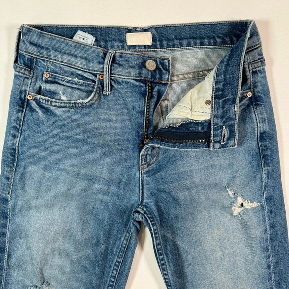 MOTHER The Flirt Fray in Cold Feet Size 25 - Picture 5 of 14